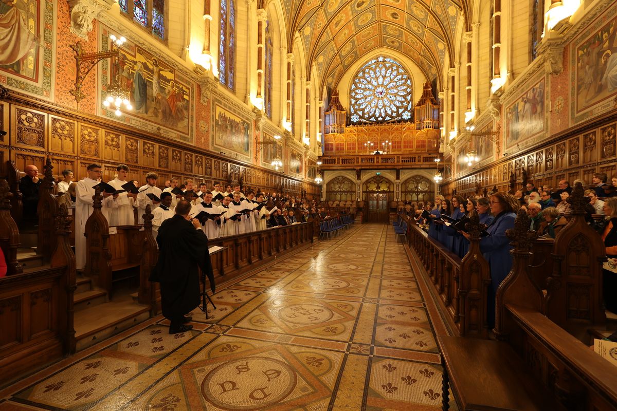 In der College Chapel von Maynooth wurde ein Evensong gefeiert.