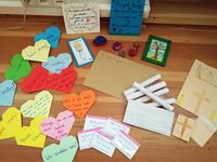 Die Jugendgruppen in Kitzingen haben Briefe für die Patienten und Pfleger in der Klinik "Kitzinger Land" gestaltet.