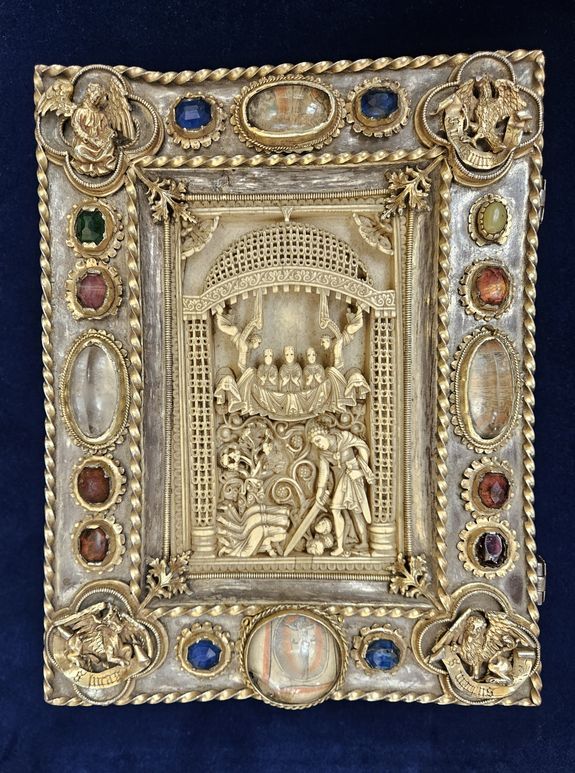 Der Schmucktitel des Kiliansevangeliars. Der Schmucktitel des Kiliansevangeliars.