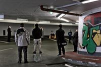 Im Parkhaus am Mainfranken-Theater fand der wohl ungewöhnlichste Weihnachtsgottesdienst Würzburgs statt. 