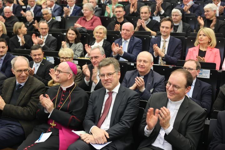 Viel Applaus gab es für Professor Dr. Martin Hartmann.