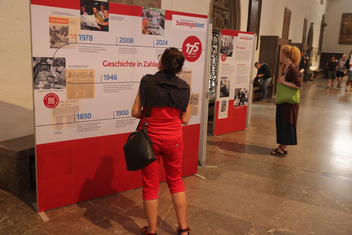 Mit einer Reliquienprozession von Sankt Burkard über die Alte Mainbrücke und einem Pontifikalgottesdienst im Kiliansdom ist am Sonntag, 6. Juli, die Kiliani-Wallfahrtswoche 2025 eröffnet worden.