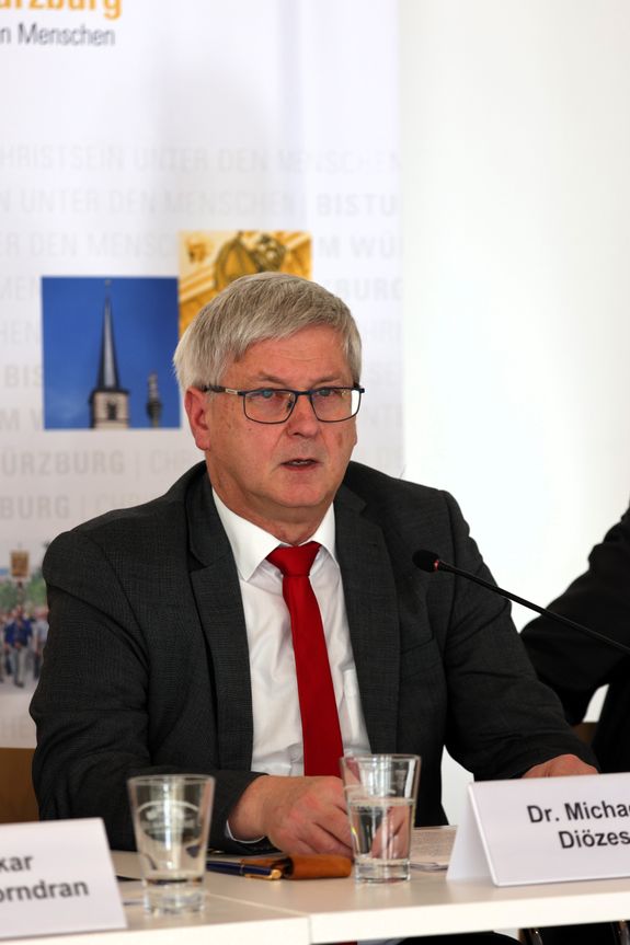 Diözesanratsvorsitzender Dr. Michael Wolf Diözesanratsvorsitzender Dr. Michael Wolf
