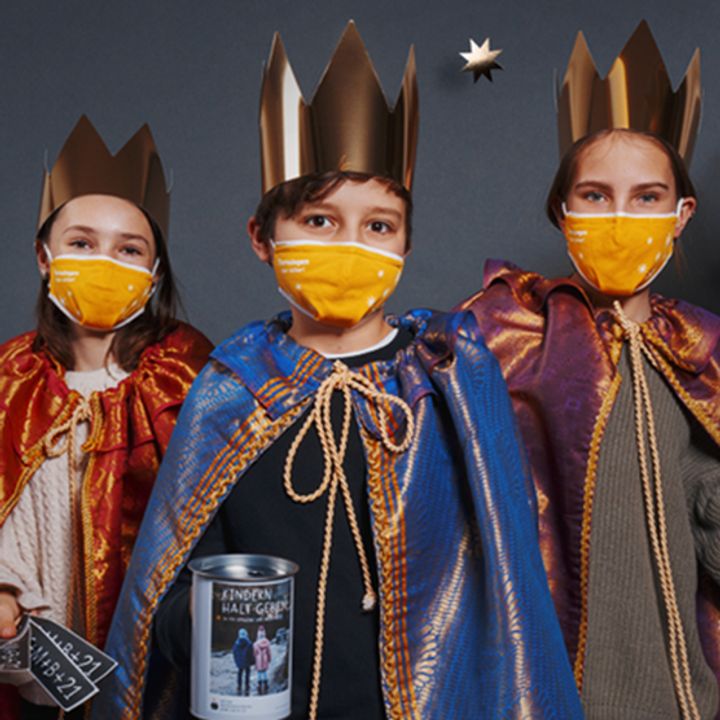 Die 63. Aktion Dreikönigssingen ist aufgrund des Lockdowns nicht in der traditionellen Form möglich.