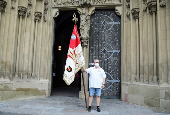 Generalvikar Dr. Jürgen Vorndran feierte zur Kiliani-Wallfahrt der Marktkaufleute und Schausteller einen Gottesdienst in der Marienkapelle.