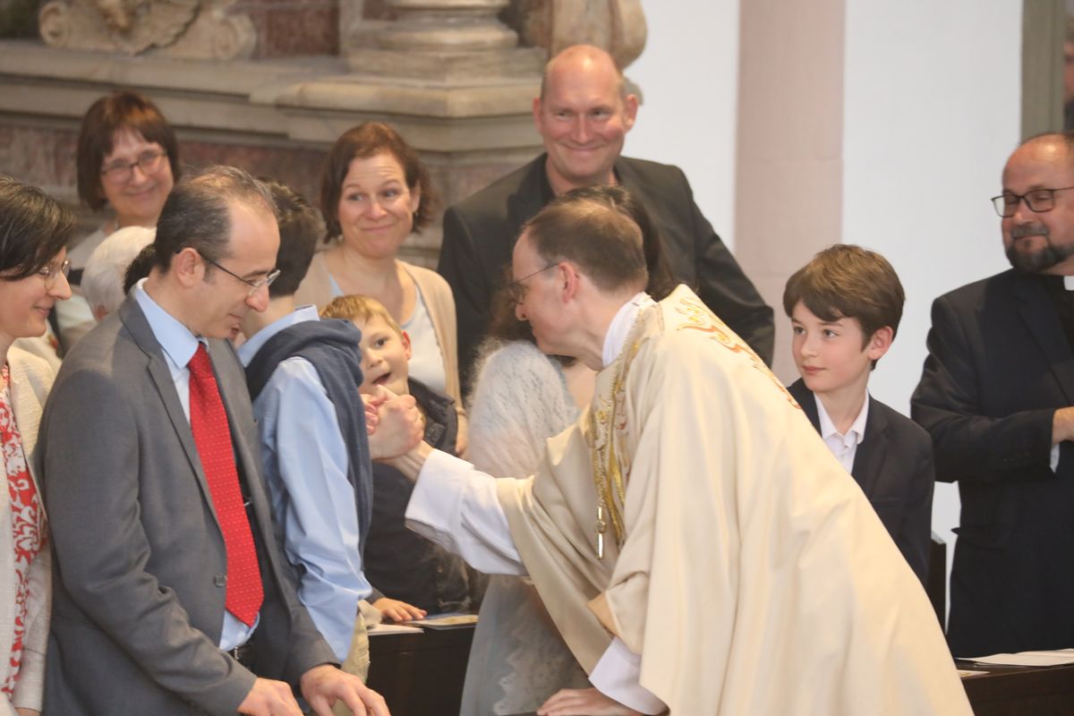 Bei einem Pontifikalgottesdienst im Würzburger Kiliansdom ist an Christi Himmelfahrt, 9. Mai 2024, Weihbischof Paul Reder zum Bischof geweiht worden. 