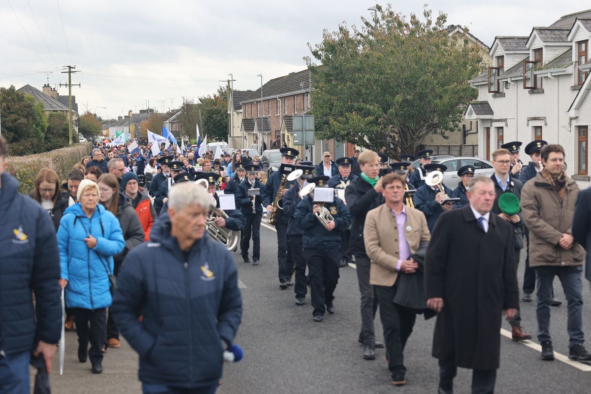 Mit einer Prozession durch den Ort, einem Gottesdienst in der Kilianskirche und einem gemeinsamen Mittagessen von Deutschen und Iren in der Saint Kilian