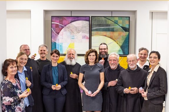 Das Team des Recollectio-Hauses mit der neuen Leiterin Dr. Corinna Paeth (ganz rechts). Das Team des Recollectio-Hauses mit der neuen Leiterin Dr. Corinna Paeth (ganz rechts).
