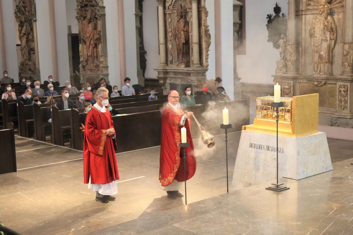 Mit einem feierlichen Pontifikalgottesdienst mit Bischof Dr. Franz Jung im Würzburger Kiliansdom ist am Sonntag, 11. Juli, die Kiliani-Wallfahrtswoche zu Ende gegangen.