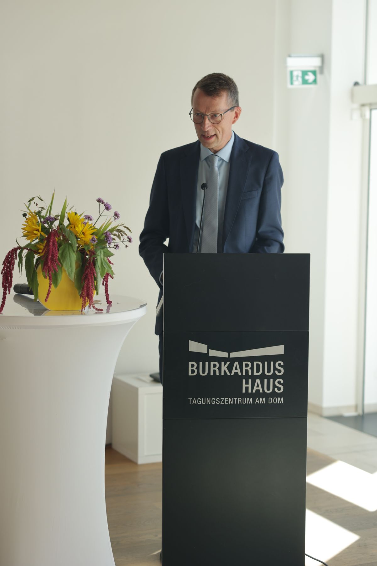 Hielt eine launige Laudatio: Dr. Matthias Kopp, Pressesprecher der Deutschen Bischofskonferenz.