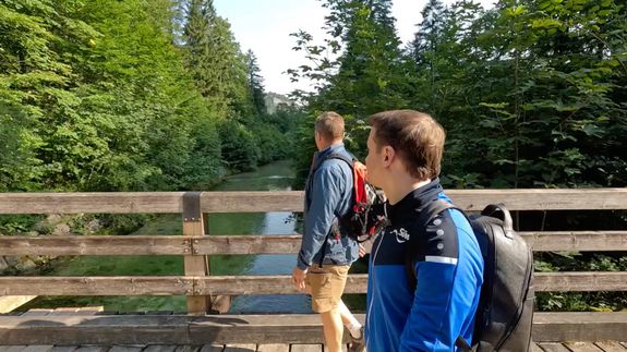 "Sinnstifterorte" nennt das Erzbistum München und Freising Orten, die mehr sind als nur schön anzuschauen. Das Bild entstand auf dem "Sinnstifterweg" zwischen Aschau und Sachrang.  