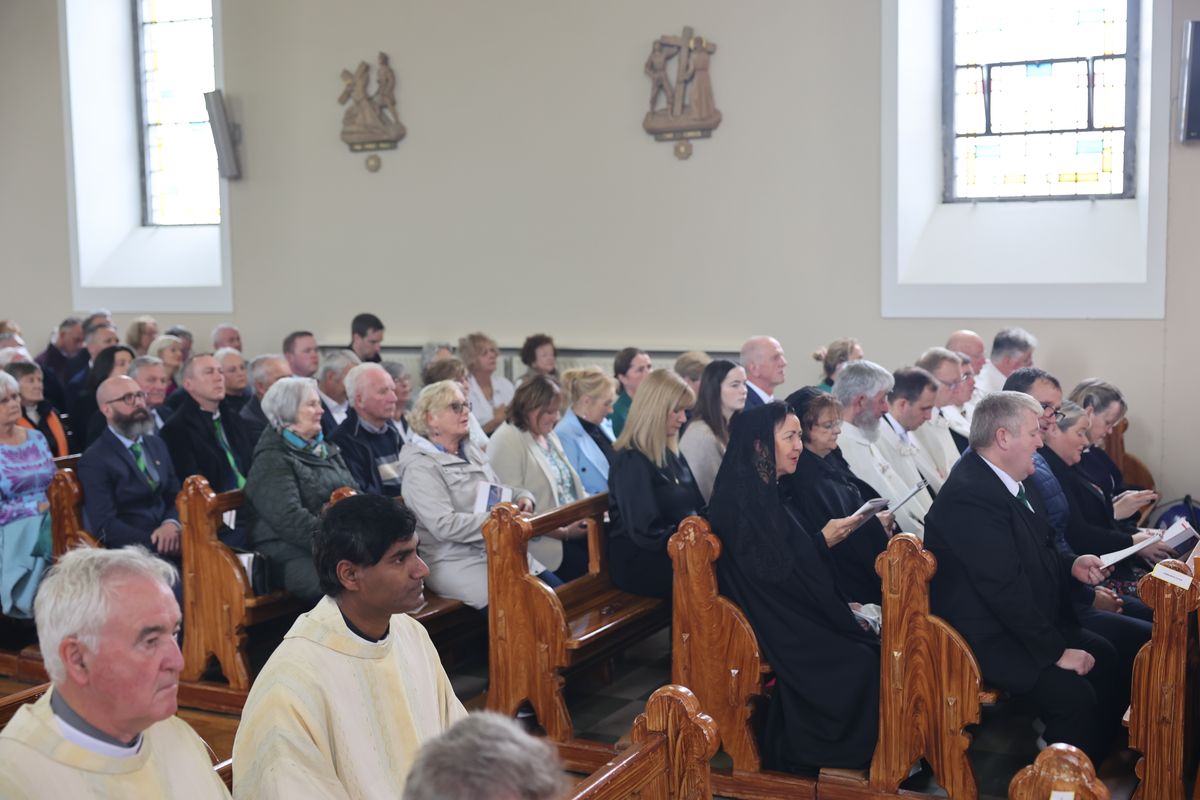 Mit einer Prozession durch den Ort, einem Gottesdienst in der Kilianskirche und einem gemeinsamen Mittagessen von Deutschen und Iren in der Saint Kilian