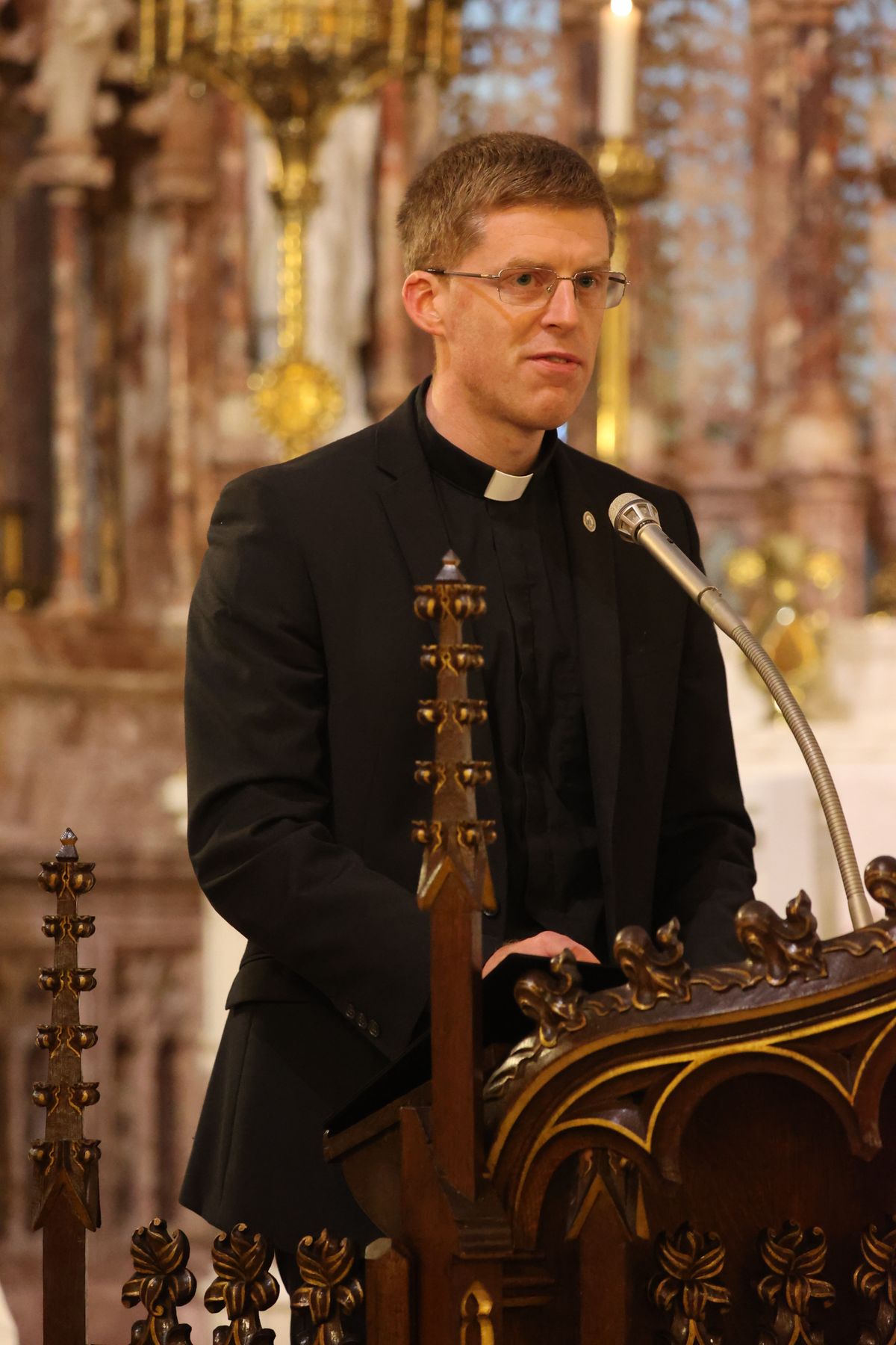 In der College Chapel von Maynooth wurde ein Evensong gefeiert.