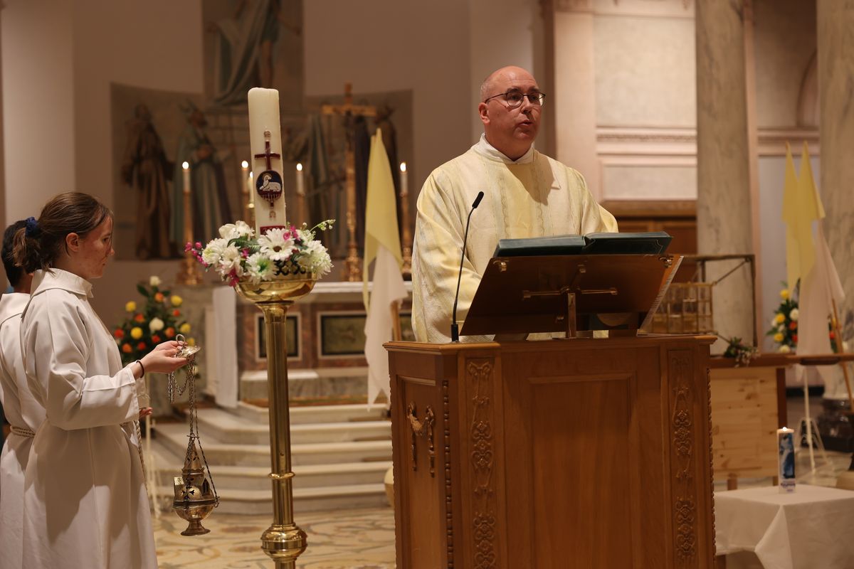 Bischof Martin Hayes, Bischof von Kilmore, feierte am Samstagabend, 5. Oktober, einen Jugendgottesdienst in der Kathedrale von Cavan. 