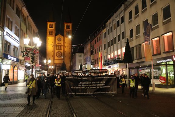 4821/1161 Gedenken an die Deportation der Würzburger Juden vor 80 Jahren_30993