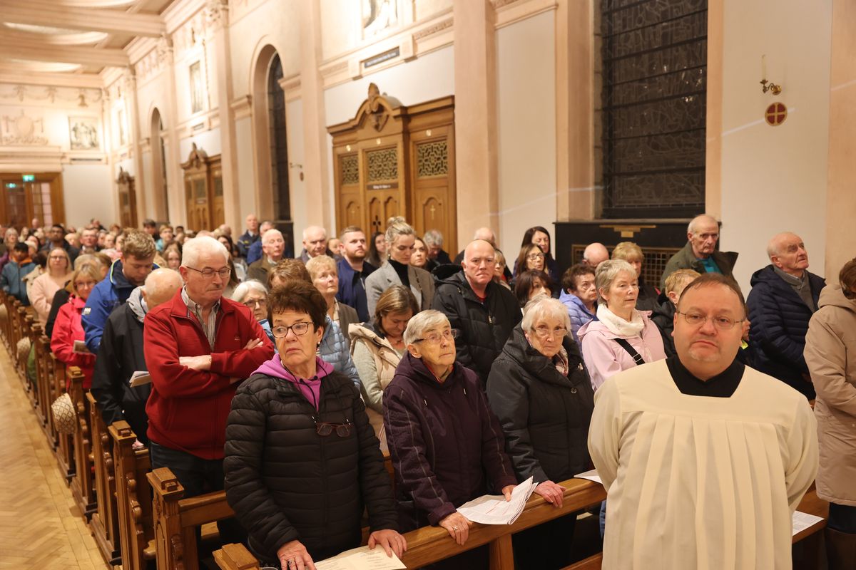 Bischof Martin Hayes, Bischof von Kilmore, feierte am Samstagabend, 5. Oktober, einen Jugendgottesdienst in der Kathedrale von Cavan. 