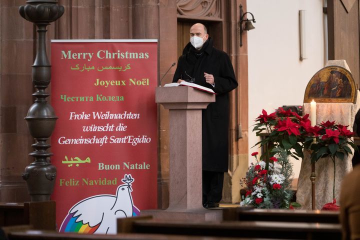 Bischof Dr. Franz Jung sprach in der Marienkapelle bei der weihnachtlichen Andacht von Sant