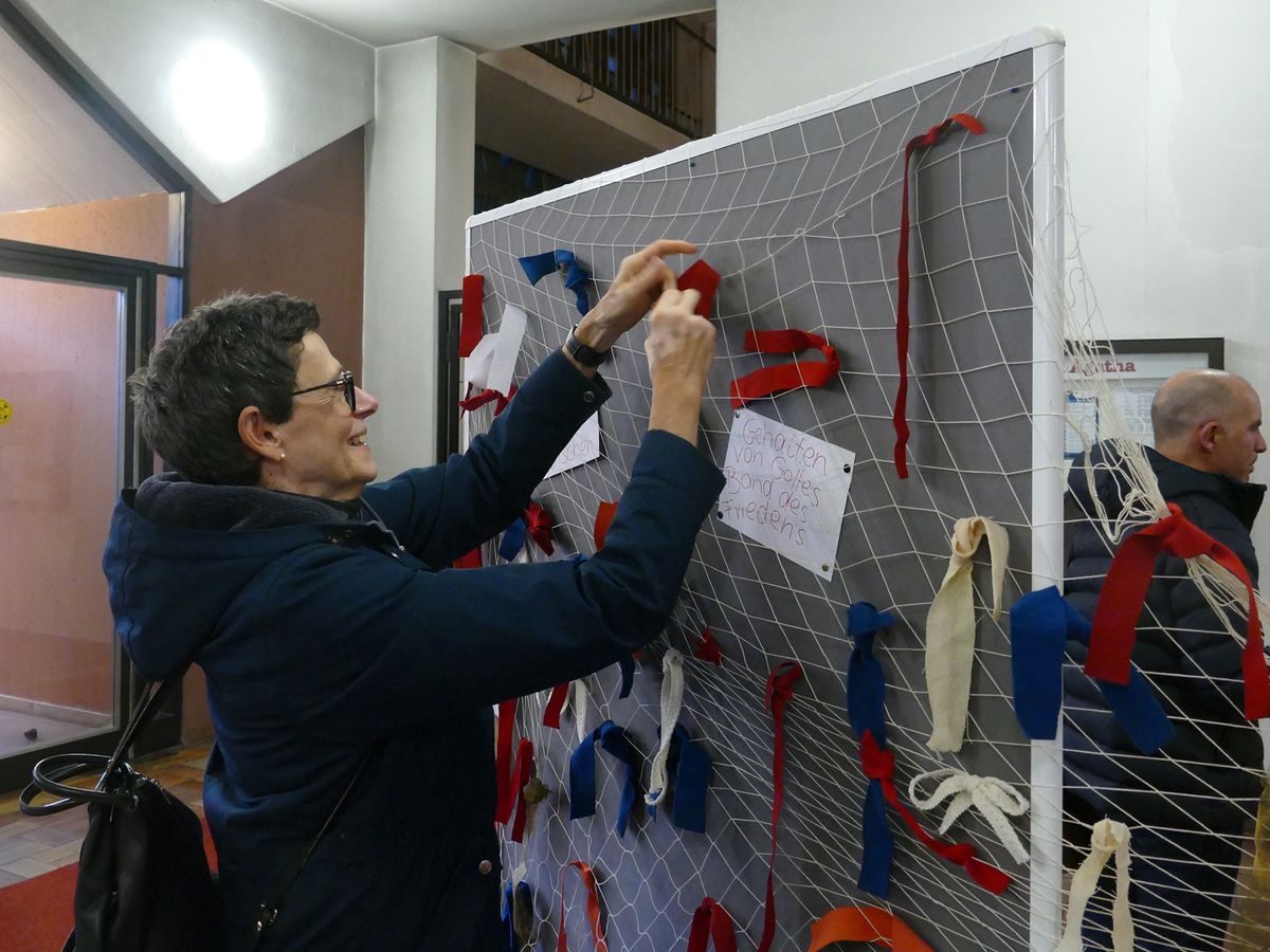Um das Miteinander ging es beim ökumenischen Eröffnungsgottesdienst in der St. Agatha - Kirche. Um das Miteinander ging es beim ökumenischen Eröffnungsgottesdienst in der St. Agatha - Kirche.