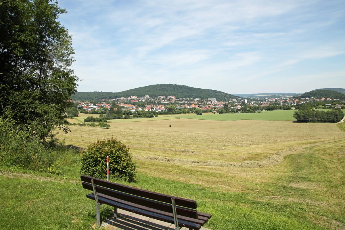 Zu jeder Jahreszeit sieht der Weg anders aus. Auch die Gerüche ändern sich, an diesem Tag duftete es beispielsweise nach frisch gemähtem Gras.