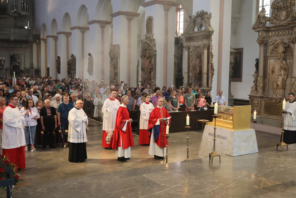 Mit einem Gottesdienst für Familien und die Weltkirche ist die Kiliani-Wallfahrtswoche am Sonntag, 14. Juli, zu Ende gegangen.