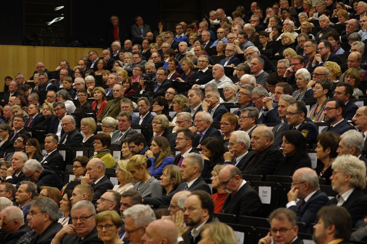 Beim Neujahrsempfang des Bistums Würzburg 2020 war Professor Dr. Dieter Thomä Festredner.