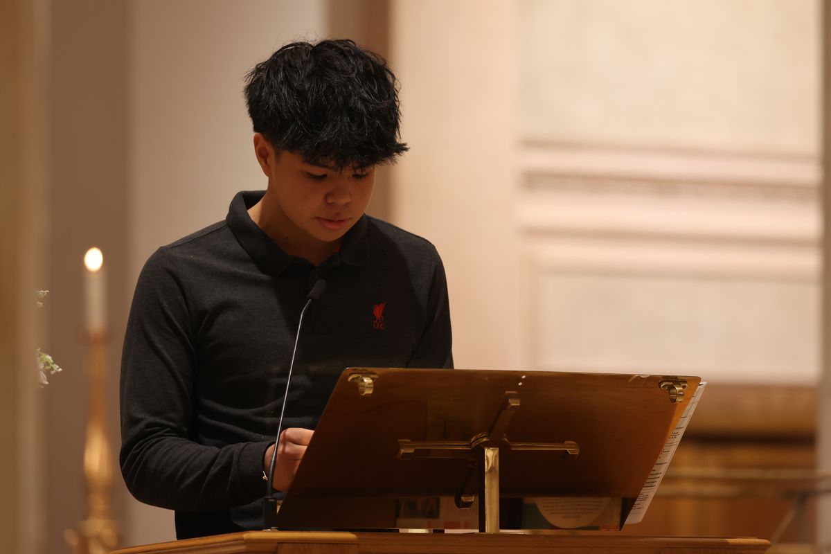 Bischof Martin Hayes, Bischof von Kilmore, feierte am Samstagabend, 5. Oktober, einen Jugendgottesdienst in der Kathedrale von Cavan. 