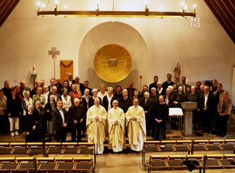 Domvikar Paul Weismantel ist bei einem Gottesdienst im Exerzitienhaus Himmelspforten offiziell in den Ruhestand verabschiedet worden.